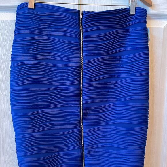 ROYAL BLUE PENCIL SKIRT PLUS SIZE 1X NWT - Picture 4 of 5
